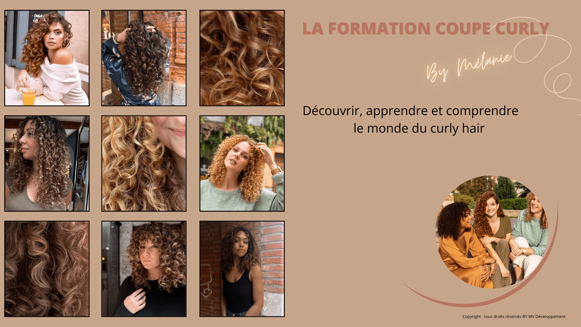 coiffeur formation - formation cheveux bouclés - by mélanie jover